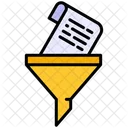 Funnel File Filter Icon