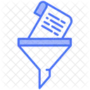 Funnel File Filter Icon