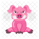 Pigs Stickers Cute Swine Cute Hog Icon