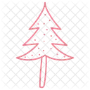 Weihnachtsbaum Weihnachtsbaum Konischer Baum Symbol