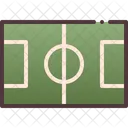 Feld Fussball Fussball Symbol