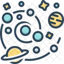 Galaxy Milky Way Elliptical Galaxy Icon