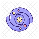 Galaxy Star Sky Icon