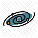 Galaxy Milkyway Space Icon