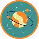 A Cool Astronaut Badge Icon Outer Space This Icon Will Surely Give Your Taste Of A Fun Life Icon