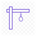 Gallows Crime Hangrope Icon