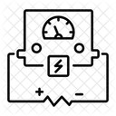 Galvanometer Ammeter Voltmeter 아이콘