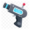 Flat Style Icon Of An Alien Gun Icon