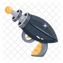 Flat Style Icon Of An Alien Gun Icon