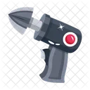 Flat Style Icon Of An Alien Gun Icon