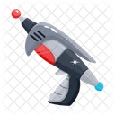 Flat Style Icon Of An Alien Gun Icon