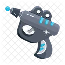 Flat Style Icon Of An Alien Gun Icon