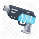 Flat Style Icon Of An Alien Gun Icon