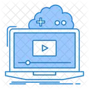 Game Streaming Live Game Streaming Cloud Streaming Icône