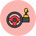 Gaming steering wheel  Icon