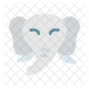 Ganesh Elephant Face Icon