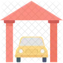 Car Garage Garage Service Car Porch Icon