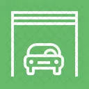 Garage Godown Car Icon