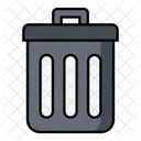 Garbage Trash Bin Icon