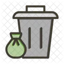 Trash Bin Recycle Icon