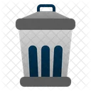 Garbage Trash Bin Icône