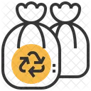 Garbage Bags Dustbin Icon