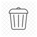 Garbage Linear Style Icon Icon