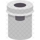 Garbage Bin Ash Icon