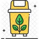 A Plastic Bin Garbage Recycling Recycle Bin Icon