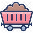 Garden Wheelbarrow Wheelbarrow Mud Cart Icon