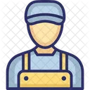 Gardener Farmer Caretaker Icon