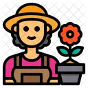 Gardener Flower Avatar アイコン