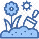 Gardening Flower Hobbies Icon