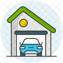 Garge Garage Carport Icon