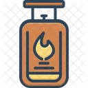 Gas Cylinder  Icon