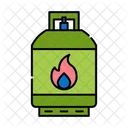 Gas Cylinder  Icon