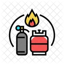 Gas Cylinder  Icon