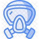 Gas Mask Respirator Protective Mask Icon