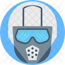 Gas Mask Police Mask Danger Icon