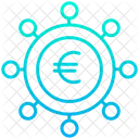 Gastos Em Euros Insights Sobre Dinheiro Fluxo De Dinheiro Ícone