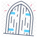 Gate Door Architecture Icon