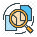 Gathering Info Research Analysis Icon