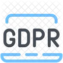 Online Gdpr Law Icon