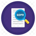 Gdpr Audit Gdpr Documet Icon