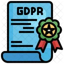 Gdpr Certification  Icon