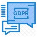 Gdpr Chat  Icon