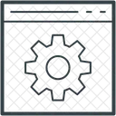 Gear Web Customize Icon
