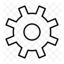 Gear Option Setting Icon