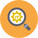 Gears Search Setting Icon