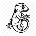 Gecko Reptile Lizard Icon